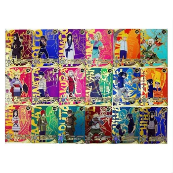 Подлинная Карточная игра Naruto ZR Card Хьюга Хината Хатаке Какаши Учиха Саске Узумаки Коллекционная карта Наруто Темари【Обновлено до 36】
