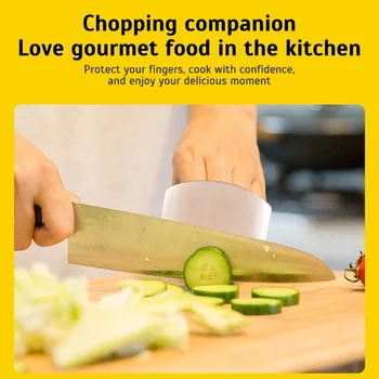 2шт для резки овощей, защита для ногтей, защита для рук, нож для нарезки ломтиков, безопасная защита для пальцев, железный гвоздь, кухонные гаджеты