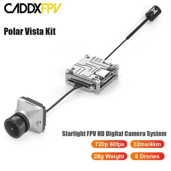 CADDX Polar Vista Kit Starlight Цифровая FPV Система HD Камеры 16:9 720p 60fps FOV 162 для FPV RC Гоночного Дрона DJI FPV Очки