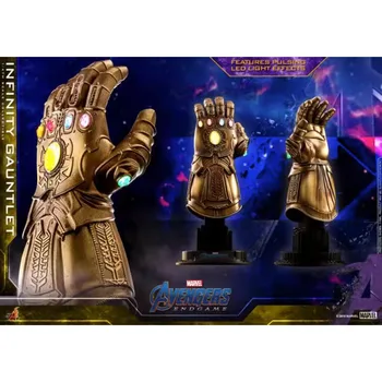 HOTTOYS HT ACS007 1/4 модель Thanos Infinity Gauntlet размером около 17 см с подсветкой в подарок на день рождения
