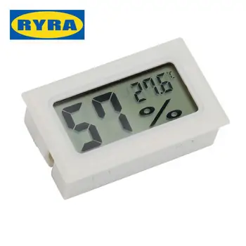 Термометры Инструмент для отображения влажности 1,5 В Прочные Гигрометры Датчик Температуры Окружающей среды В помещении Измерительные Инструменты Mini Simple