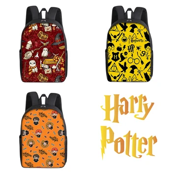 Школьный рюкзак Harris Pottered, школьная сумка для начальной школы, вместительный детский рюкзак, высококачественная сумка для ноутбука, подарки на день рождения