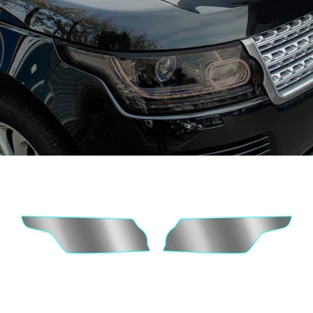 Для Range Rover L405 2013-2021 Оттенок автомобильных фар Черная Защитная пленка Защитная Прозрачная Виниловая пленка из ТПУ Наклейка Аксессуар