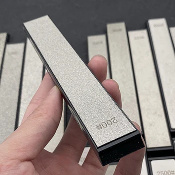 Система заточки кухонных ножей с алмазным камнем 3000 # Профессиональная точилка для ножей с фиксированным углом наклона Вспомогательный инструмент Бытовой точильный камень