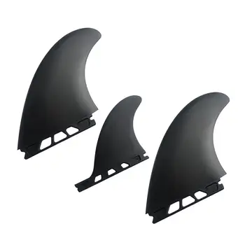 3x Универсальных плавника для доски для серфинга, сменные плавники для серфинга на лодке, аксессуары для гребли, доски для серфинга, лонгборда