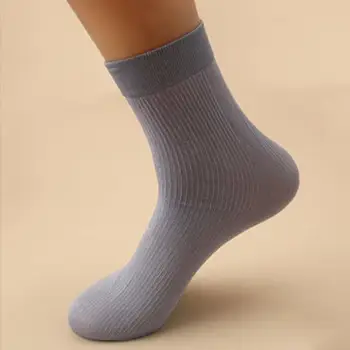 Удобные носки до середины икры, Мужские Зимние носки Премиум-класса, Мягкие Вязаные Теплые Противоскользящие Дышащие Носки Для защиты Лодыжек 10