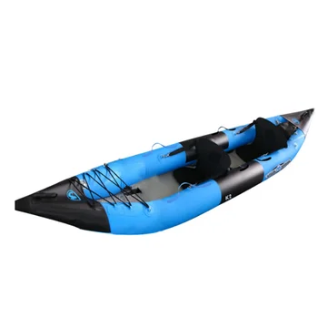 Надувной каяк/лодка/каноэ с откидной стежкой и веслами
