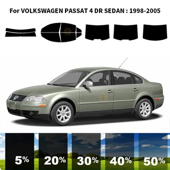 Предварительно Обработанная нанокерамика car UV Window Tint Kit Автомобильная Оконная Пленка Для VOLKSWAGEN PASSAT 4 DR СЕДАН 1998-2005