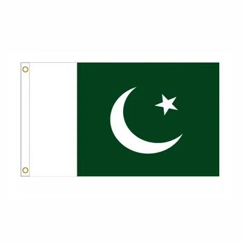 90x150 см Флаг Пакистана Национальный флаг Пакистана Исламская Республика Пакистан Национальный флаг