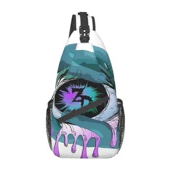 Нагрудная сумка Zeds Dead EDM Eye Модная с сетчатой сумкой на молнии, Приятный подарок в нескольких стилях