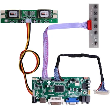 Новый комплект платы M.NT68676 для LTN154X3-L03 HDMI + DVI + VGA Драйвер платы контроллера ЖК-дисплея со светодиодной подсветкой