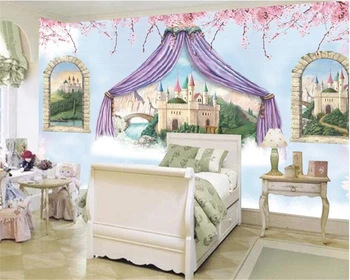 beibehang Custom fantasy высококачественная индивидуальность, шелковистые 3D обои, фон для настенной росписи детской комнаты, обои для домашнего декора