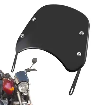 Универсальное лобовое стекло мотоцикла Ветрозащитное стекло фары мотоцикла Защитная крышка для фар Аксессуары для верховой езды