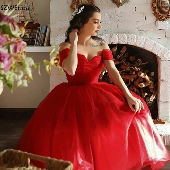 Новое поступление Тюлевое Красное Бальное платье вечерние платья 2024 Милая Короткие вечерние платья Vestidos elegantes Платье для выпускного вечера party