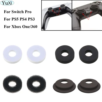 YuXi 1 пара Кольцевых Амортизаторов Aim Assistant Аналоговые Игровые Аксессуары Joy Stick для Sony PS3 PS5 PS4 Pro XBOX ONE 360 Controll