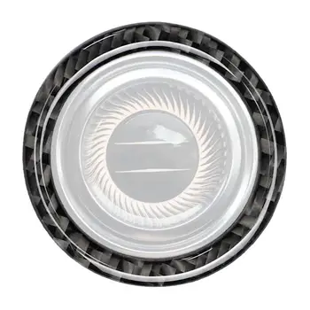 Декоративное кольцо для запуска одной кнопкой Декоративное кольцо из углеродного волокна для автомобильного ключа Start Stop Внутреннее украшение для Mercedes-Benz CE-Класса