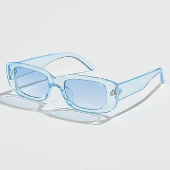 Новые маленькие солнцезащитные очки Для женщин и мужчин, Модные Винтажные Брендовые Дизайнерские Хип-хоп Квадратные Зеленые Солнцезащитные очки, Женские очки UV400 _DBT-2928_