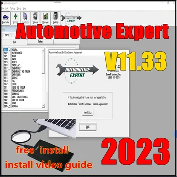 Новейшее программное обеспечение для управления версиями Automotive Expert 11.33 2023 года, патч с истекшим сроком действия для многократной установки + видео-руководство
