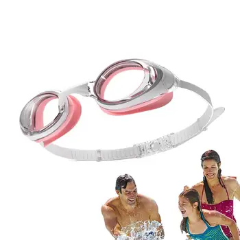 Противотуманные плавательные очки С гальваническим покрытием, Противотуманные плавательные очки для мужчин, женщин, детей, Не протекающие Регулируемые Очки для дайвинга