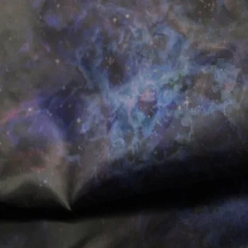 Pretty Purle Universe Star Cloudd Подкладочная ткань из полиэстера 50x140 см