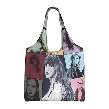 Стильная сумка для покупок с изображением стрижей Для девочек, сумки для покупок с принтом щенков, сумки для собак, женская сумка для отдыха, тканевые сумки для колледжа, женские сумки