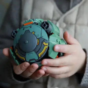 Персонаж Overwatch Разрушающий Хомяк Мяч Деформируемый Совместимый Legaball Кирпичные игрушки Подарки Базовая модель для мальчика Детские подарки